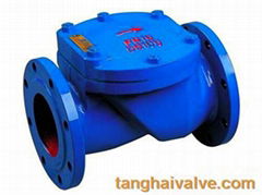 Tilting disc swing check valve