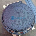 F900 DIA800 CO DIA600 height 120mm  Recessed Manhole Cover 600 1