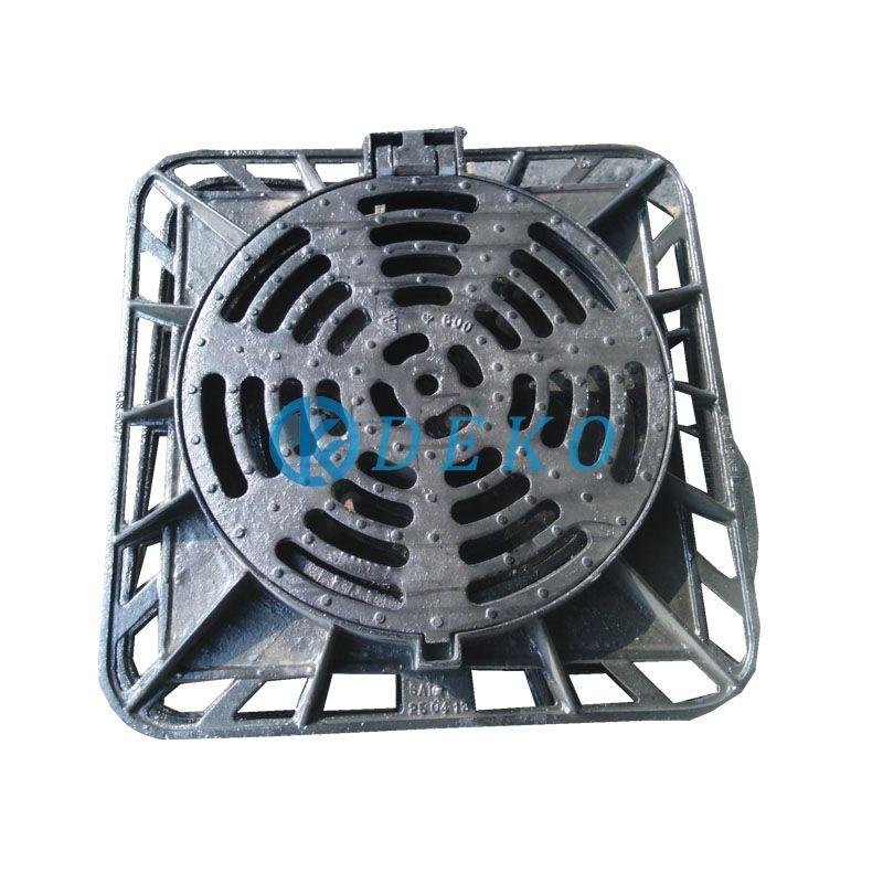 square round grating D400 850x850mm