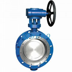 Double Eccentric Butterfly Valve  Ptfe Lined Butterfly Valve