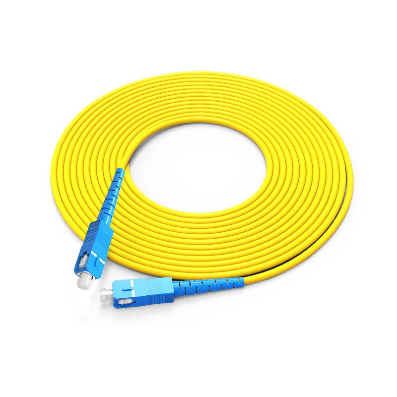 Simplex Fiber Optic Patch Cord Single mode SC SC patch cord simplex 2