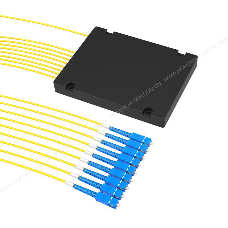 SC/UPC 1*8 PLC Splitter ABS BOX PLC-S-1*4-2.0-SC/UPC-1M    2