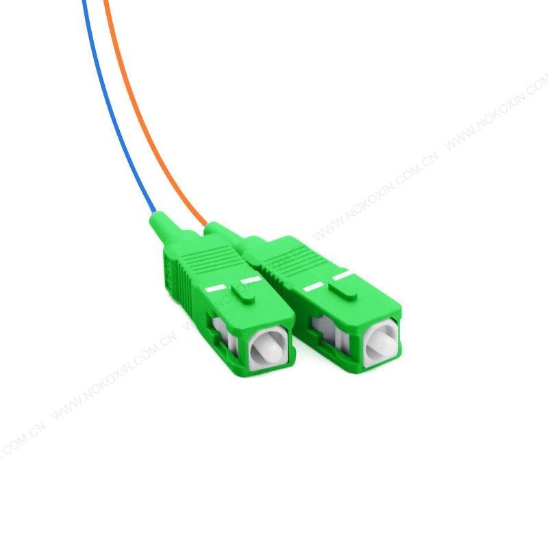 12 core SC APC bundled optical fiber pigtail 0.9mm 2
