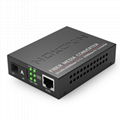 10/100 Base Media Converter 1310nm 2Km SC Dual Fiber Multimode 1