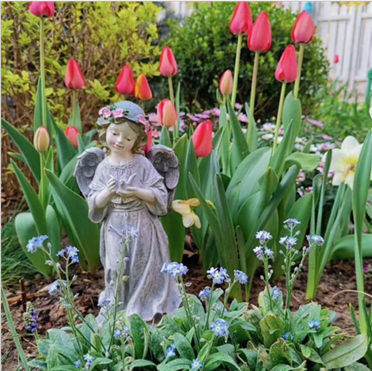 Flower Fairy Angel Courtyard Decoration Gardening Ornament