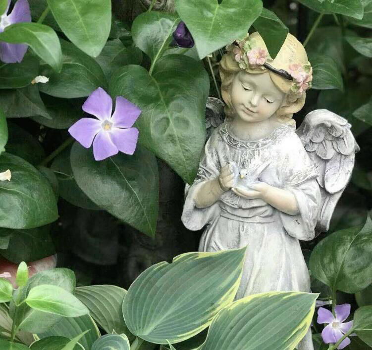 Flower Fairy Angel Courtyard Decoration Gardening Ornament 2