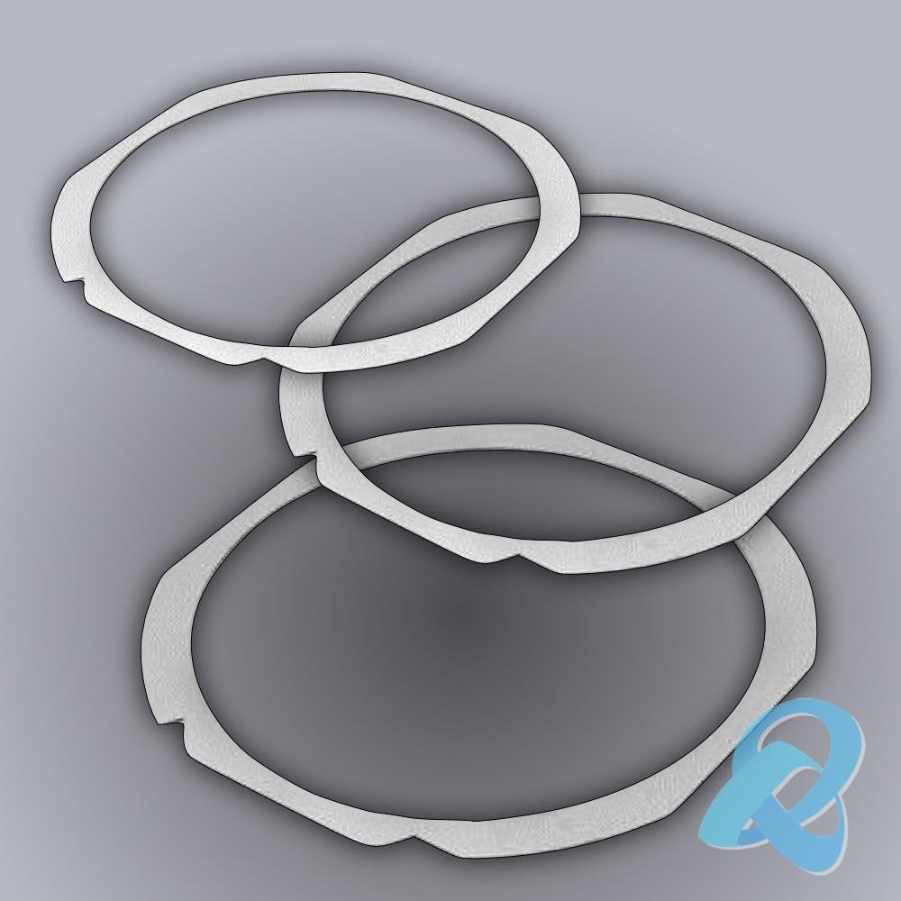 全尺寸可定制晶元环不锈钢铁环贴片环半导体铁环SUS420J2 1