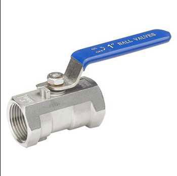 One piece internal thread ball valve Q11F-16P stainless steel 5