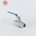 2pc ball valve with internal and external thread jiao valve 2