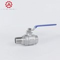 2pc ball valve with internal and external thread jiao valve 3