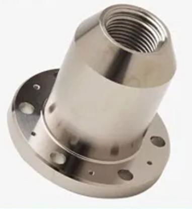 5 Axis Machining for Aircraft CNC Titanium Joints Hydraulic Part for Hydraulic O 3