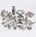 CNC Machining Flange Parts Stainless Steel Conflat Flange Feedthroughs Field Emi 3