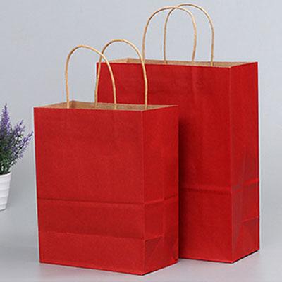 Cheap recoverable Kraft Paper Bag  3