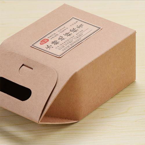 Recyclable Kraft Paper Bag for Food Container 4