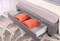 Fabric Drawer Bed 3