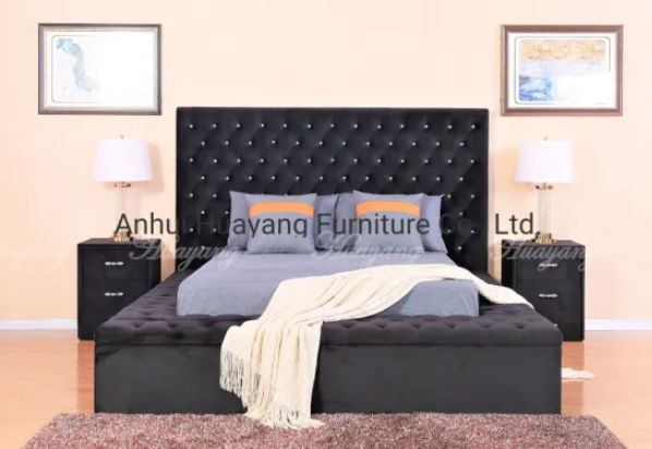 Hot Sell Modern Bed With Storage Box 2