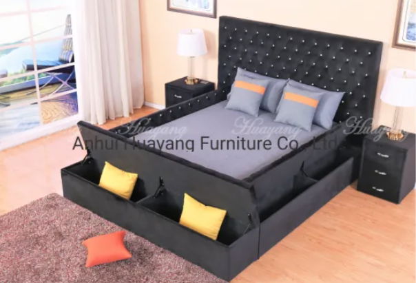 Hot Sell Modern Bed With Storage Box 3