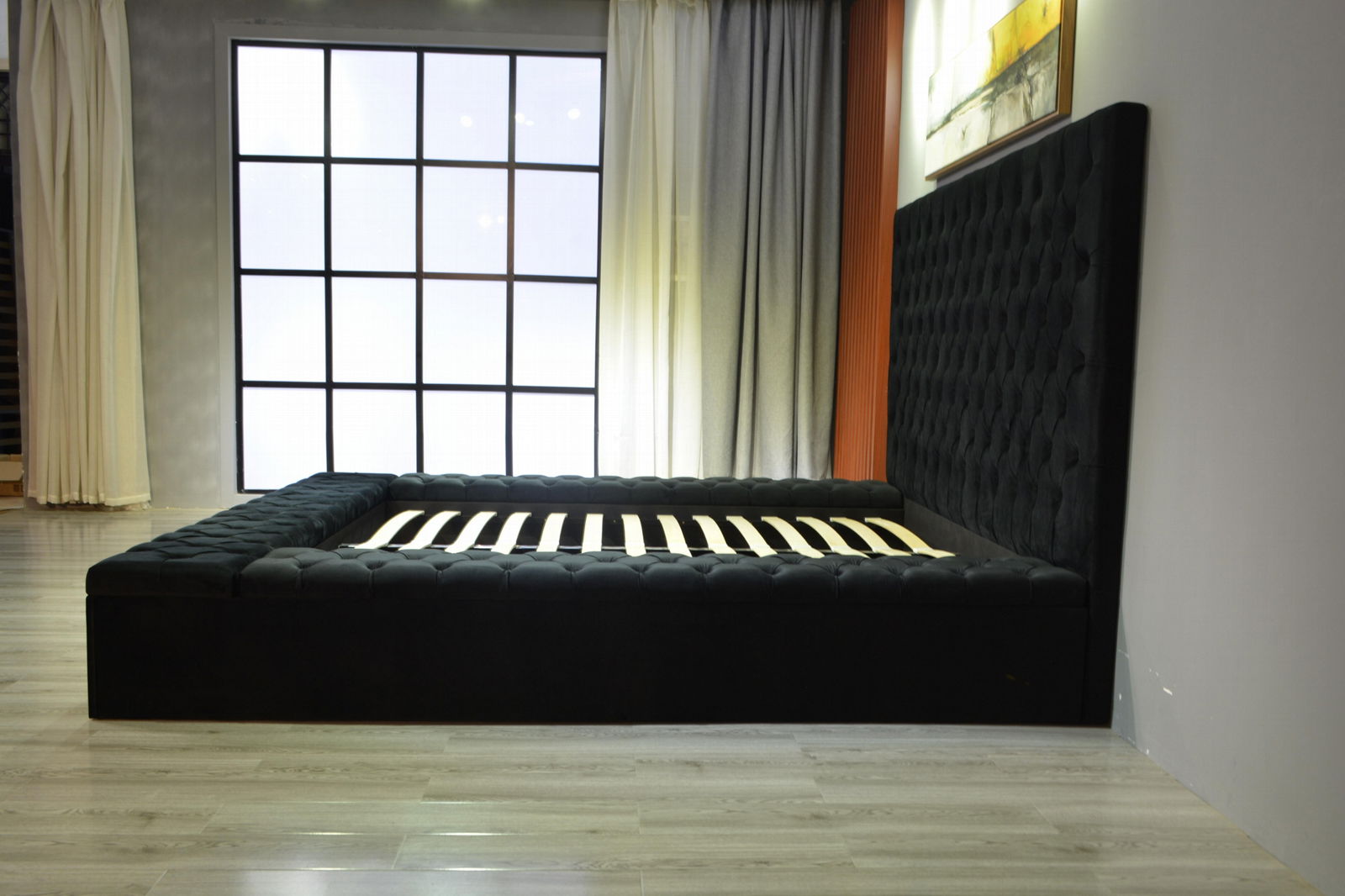 Hot Sell Modern Bed With Storage Box 5