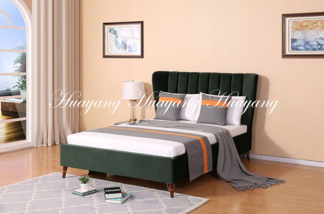 Modern Luxury Upholstery Bed Bedroom Furniture