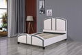 European Style Leather Platform Bed 5