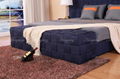Upholstered Luxury European Fabric Bed 4