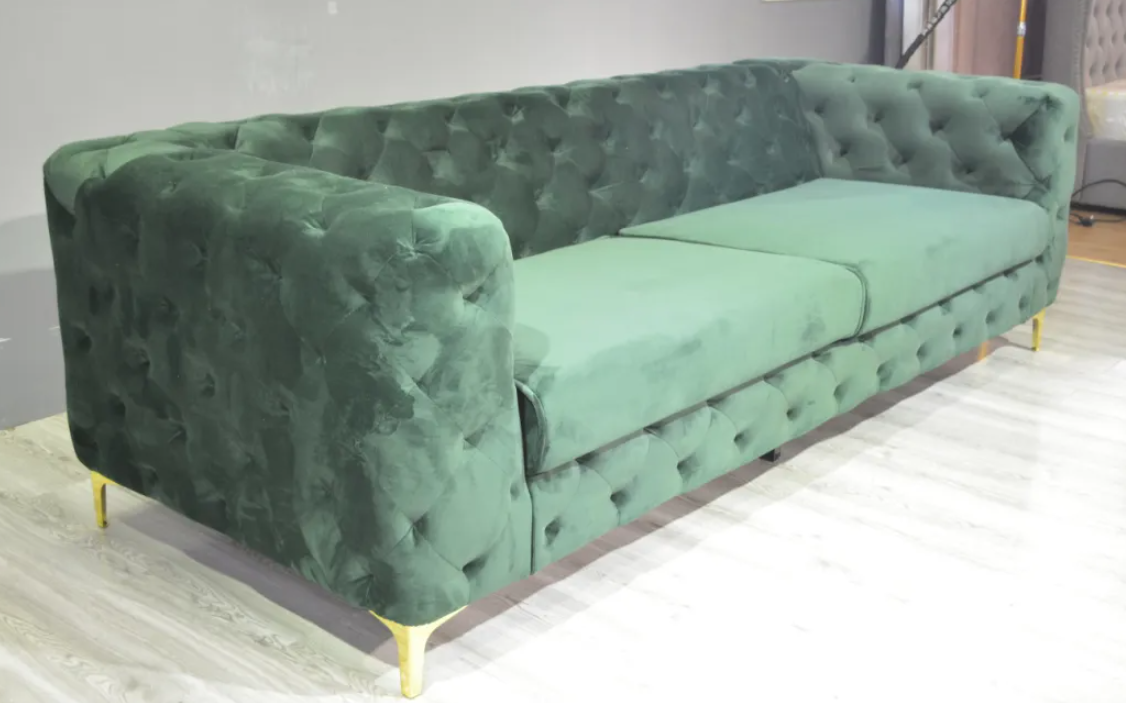Glamorous Velvet Sofa Couch 2