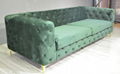 Glamorous Velvet Sofa Couch 2