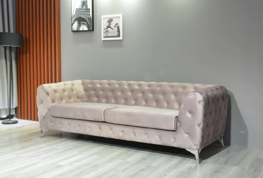 Glamorous Velvet Sofa Couch 4