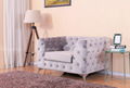 Elegant Button Tufted Sofa 2