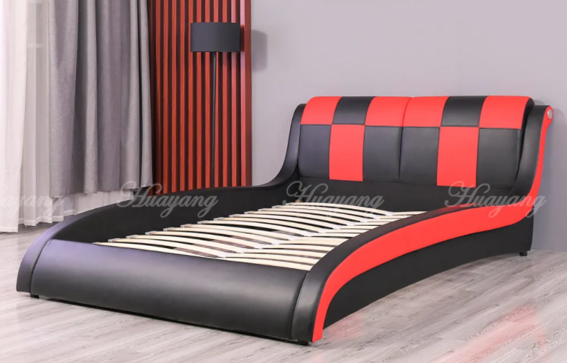  Upholstered Low Profile Bed 4