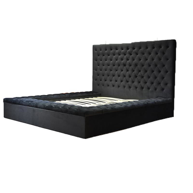 Upholstered Storage Platform Bed