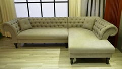 Modern Upholstered Sectional Sofa