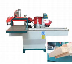 Widely used Five pneumatic disc circular saw tenon machine woodworking