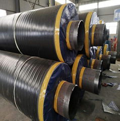 杭州預制岩棉保溫管鋼套鋼保溫鋼管堅固耐用