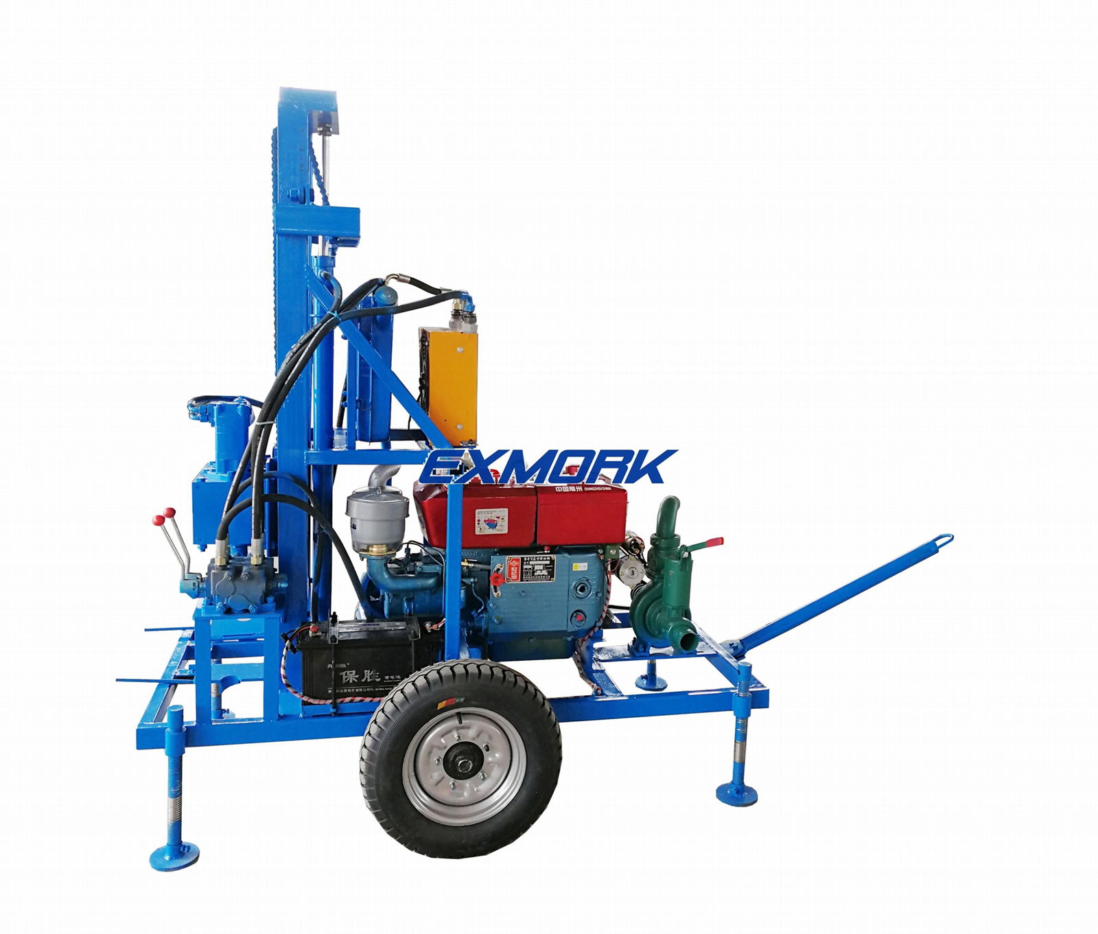 2022 New Exmork HF260D portable water well drilling rig