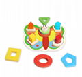 Butterfly Shape Puzzle Wooden Toy for