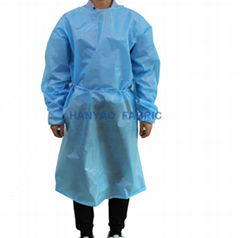 Disposable PP pe Isolation Gowns