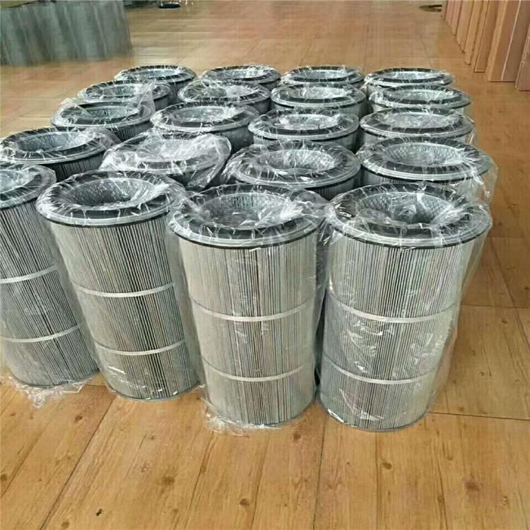 恒诺螺丝安装PTFE覆膜除尘滤筒粉尘滤芯 5