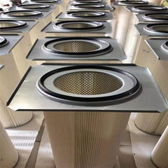 恆諾鋼廠電廠木漿紙質空氣濾筒六耳卡盤除塵濾芯