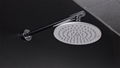 rain shower head set SUS304 round wall