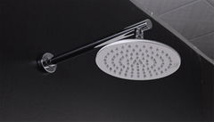 rain shower head set SUS304 round wall mounted 