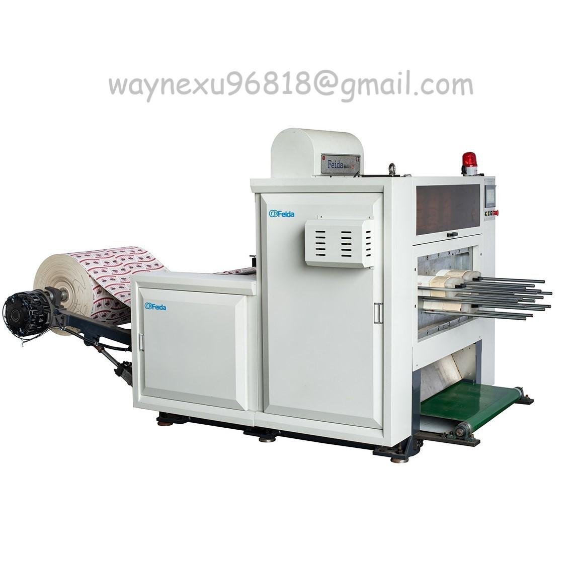 Paper cup roll die punching machine