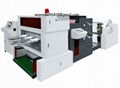 Flexo printing and die cutting machine