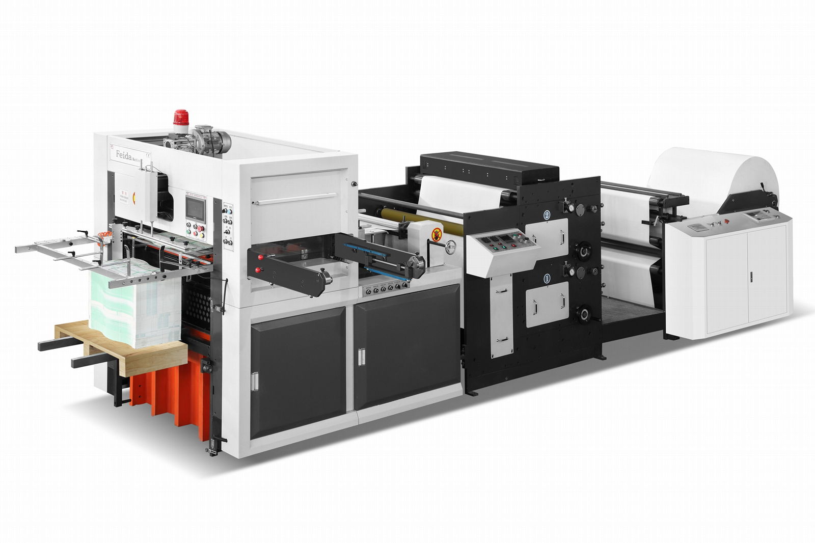 Paper cup/box/plate Printing and die cutting machine