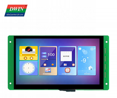 DWIN 7 inch, 1024*600 HMI touch screen, 65K Colors, Smart LCD Module UART displa