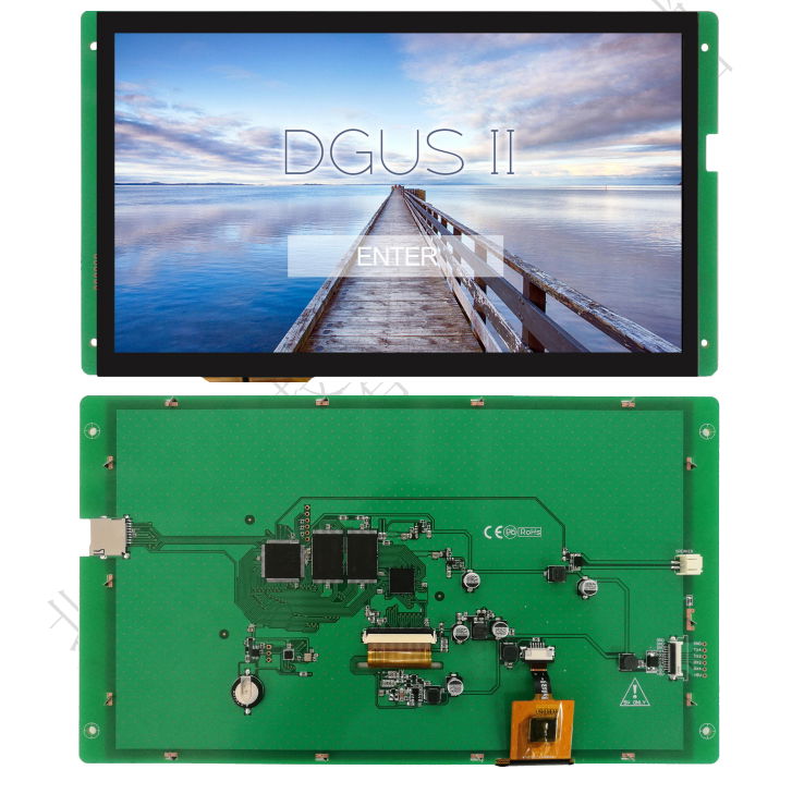 DWIN 10.1 Inch 1024*600 TFT Display Module LCD PANEL Smart HMI TOUCH SCREEN UART 2