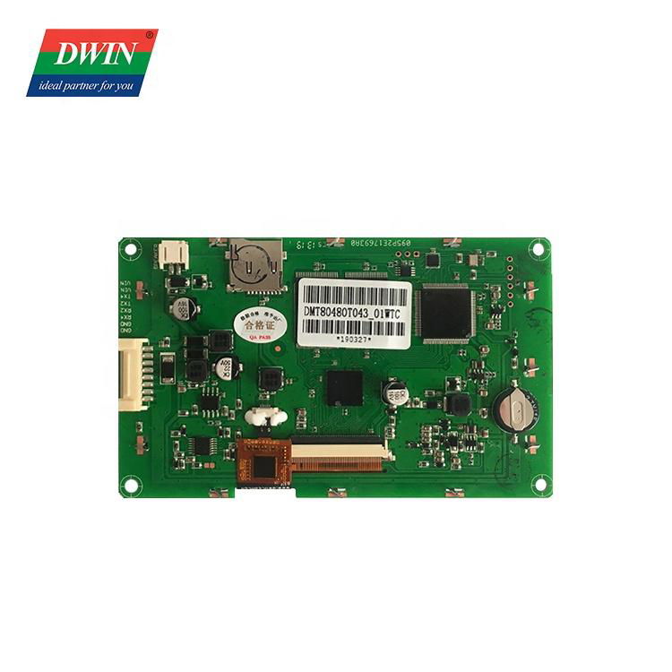 DWIN 4.3 inch touch lcd panel 800*480 HMI display UART Serial 4.3 tft lcd displa 2