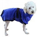 1013B 2020 hot sale microfiber pet bathrobe