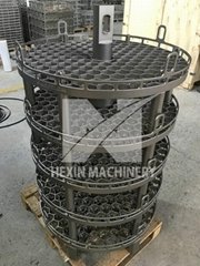 Investment Casting cast fixture for pit furnace 