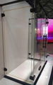 shower door glass/shower room glass/curved glass